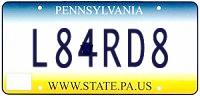 plate number 8